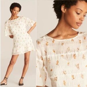 Rebecca Taylor Marigold Fleur Ines Smock Dress